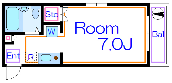 宮内サンハイツ西新井F棟 間取り