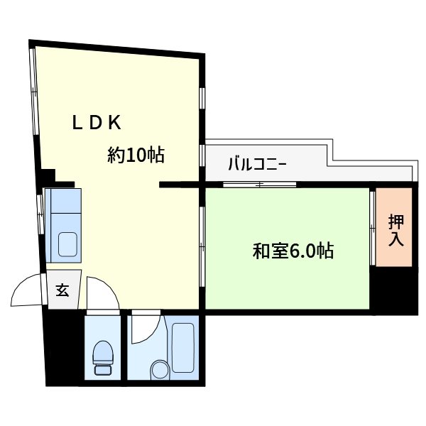 宮内サンハイツ西新井B棟  間取り