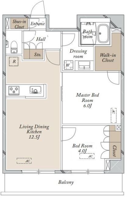 HF東尾久レジデンス 間取り