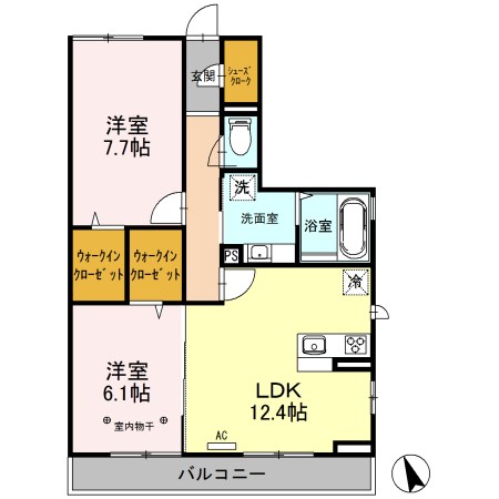 ＲＳＡⅢ 間取り