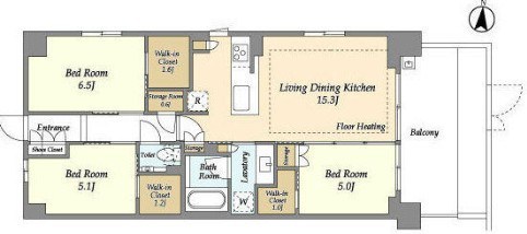 ドゥーエ町屋 間取り