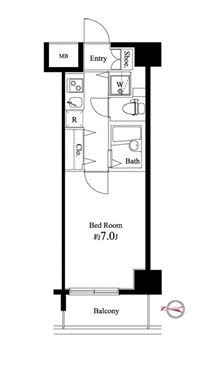 スクエア潮見  間取り