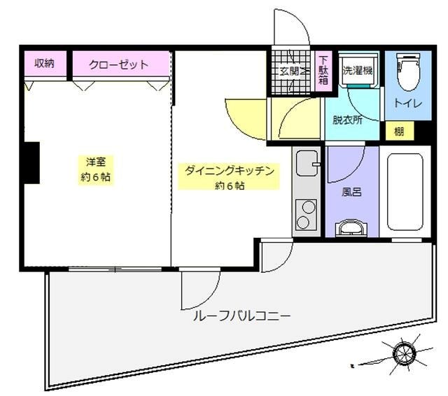 ライオンズマンション浅草寿町 間取り