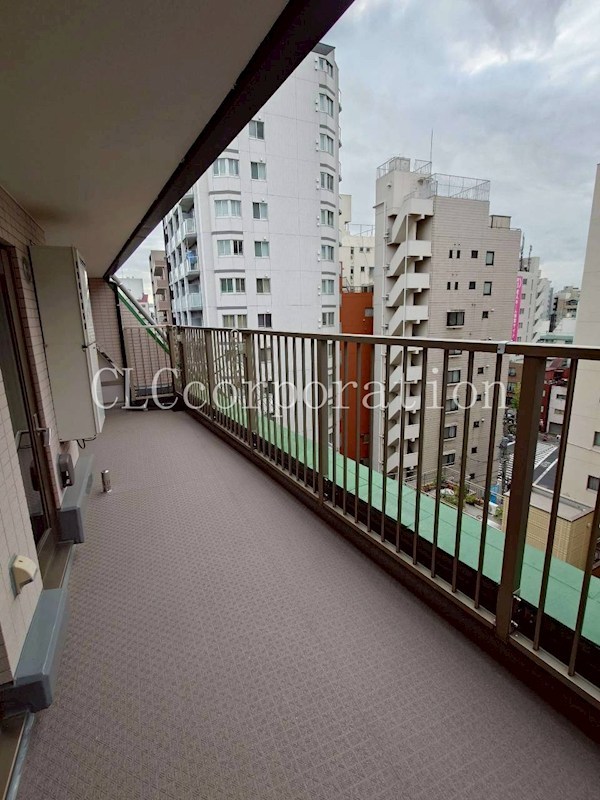 ライオンズマンション浅草寿町 ベランダ