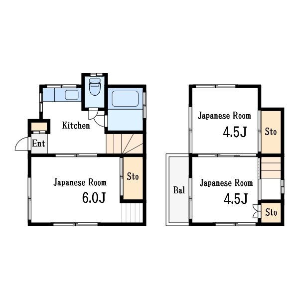 西馬橋ハウス 間取り