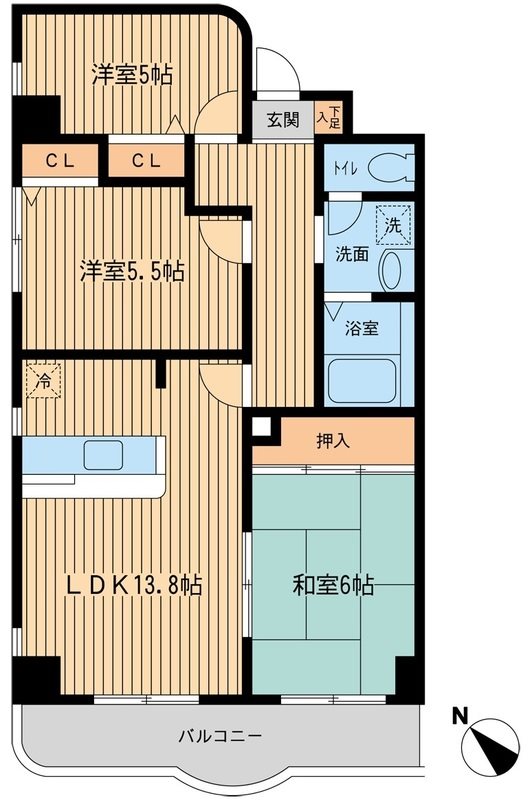 ウィステリア冬木 間取り