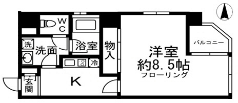 ＮＳビル２ 間取り