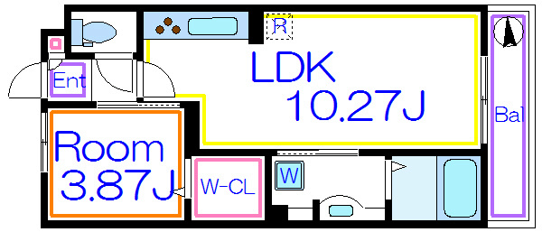 ダ　アン　ア　シス 間取り