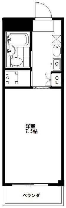 ダイシンレジデンス 107号室 間取り