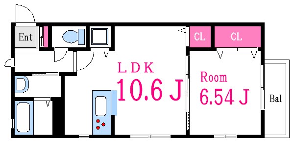 パインクレスト竹内Ⅱ 間取り