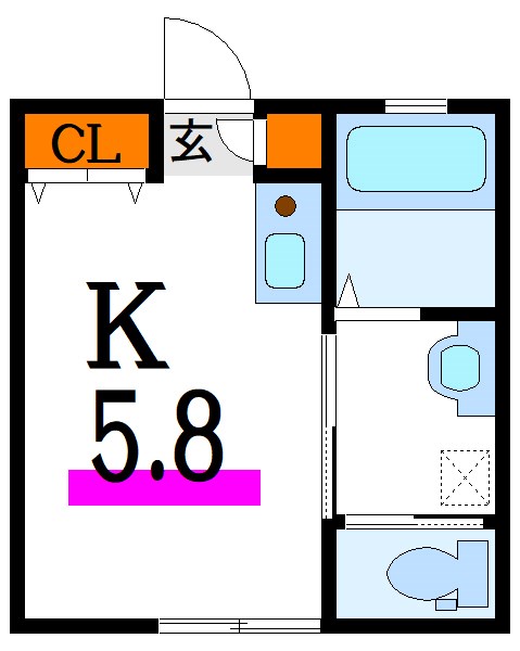 Woody East   間取り
