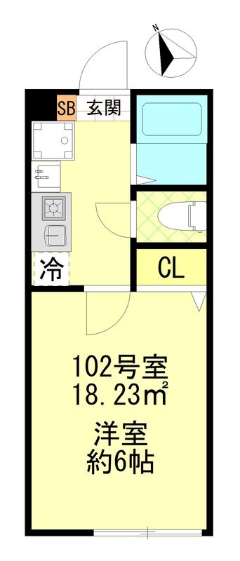 ガーデン一之江 間取り