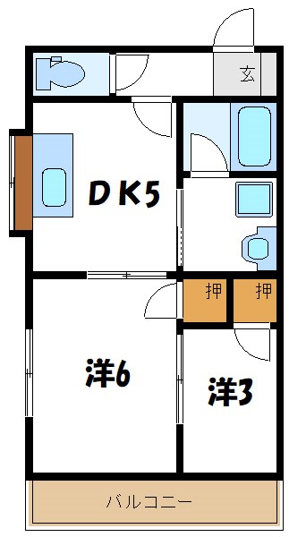 東海第五マンション 間取り