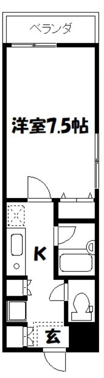 第３アサヒハイツ 間取り