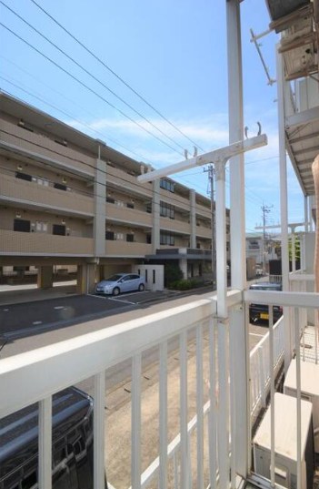 シャルムNS ベランダ