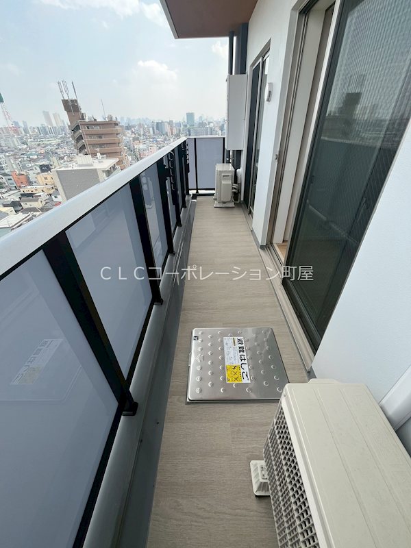 ティモーネグランデ田端ノルド ベランダ