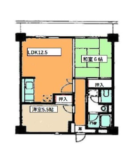 グランデュール峯崎 間取り