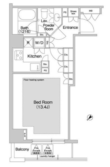 コンフォリア日本橋人形町イースト 間取り