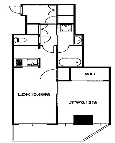 ジャコワ日本橋中洲 間取り