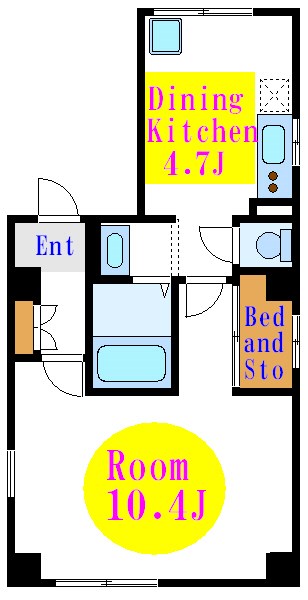 TーTWO（T-2）ビル 間取り