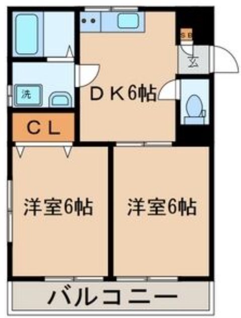沖杉マンション 間取り