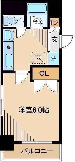 モンシェール吾妻橋 間取り
