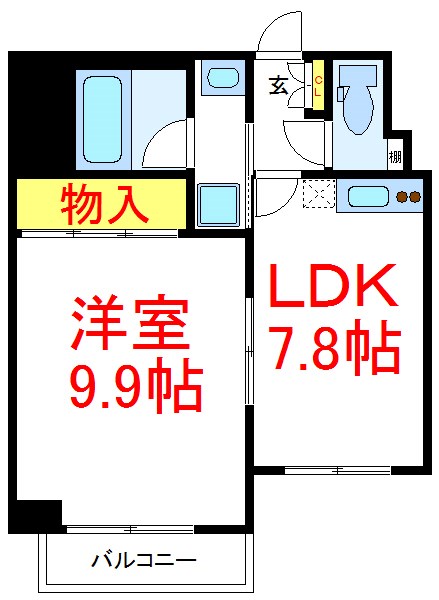 ＰＡＰＩＬＬＯＮ 間取り