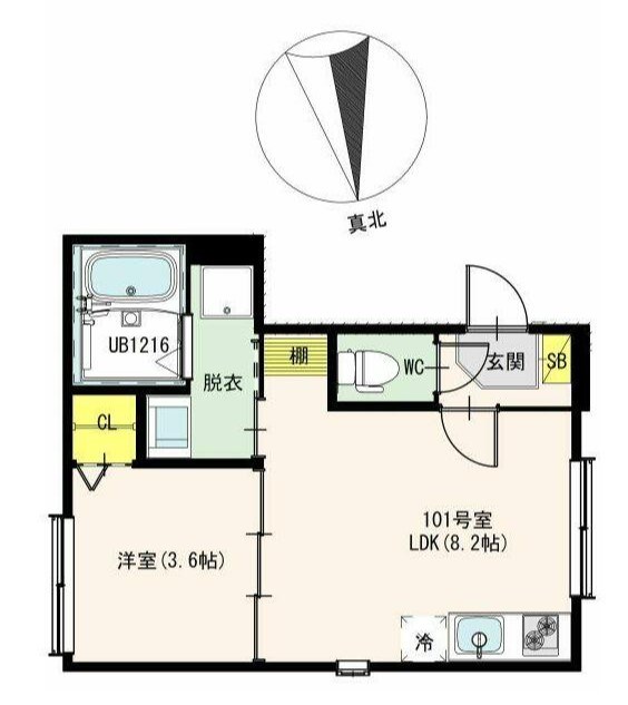 TERRAS　Kasai 間取り