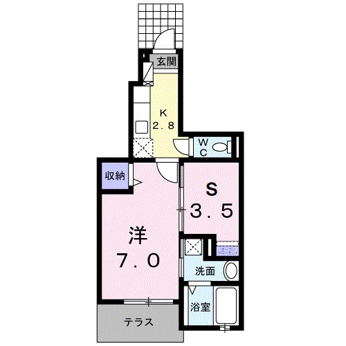 ジェルメ南葛西 間取り