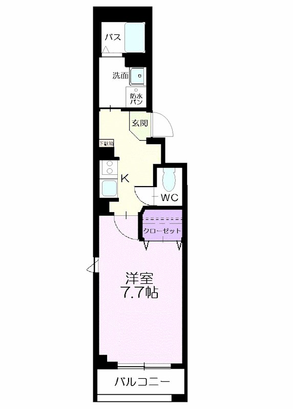 グリシーヌ 間取り図