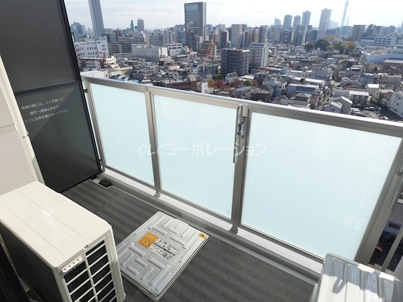 S‐RESIDENCE北千住reiz ベランダ