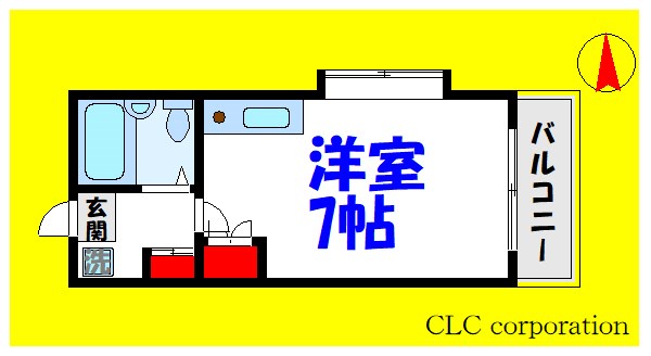 コーポエトランゼⅡ 207号室 間取り