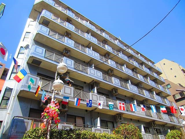 マンション白陽   ベランダ