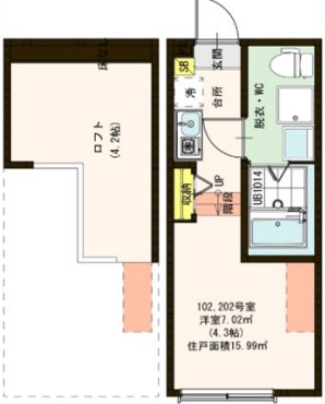 ハーモニーテラス篠崎 間取り図
