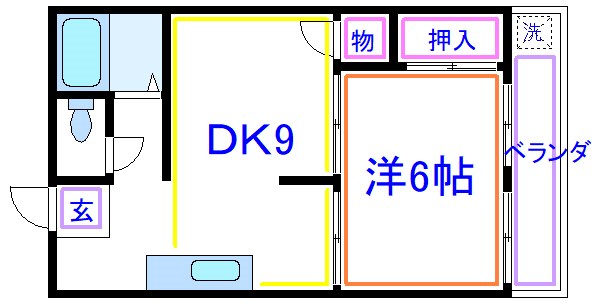 マサキコーポ   間取り