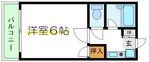 ポルトEK 間取り