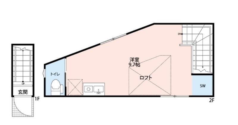 サークルハウス京成小岩 間取り