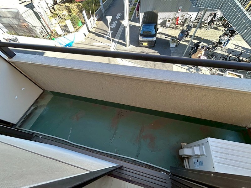 藤コーポ ベランダ