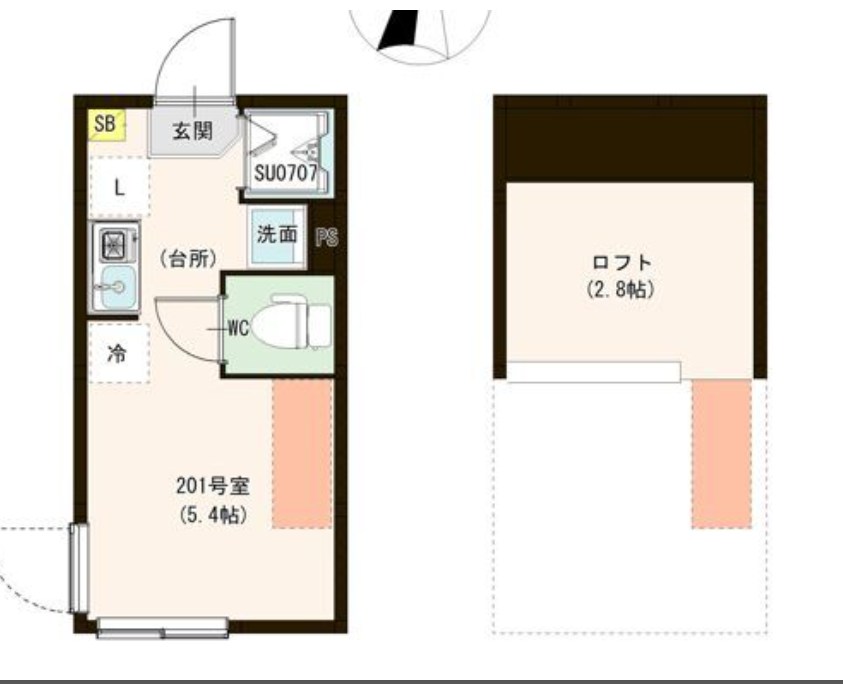 カーサエスト小岩 間取り
