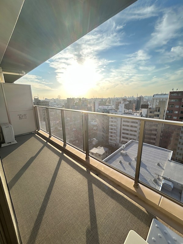 デュオフラッツ葛西 ベランダ