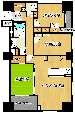 日暮里アインスタワー  間取り