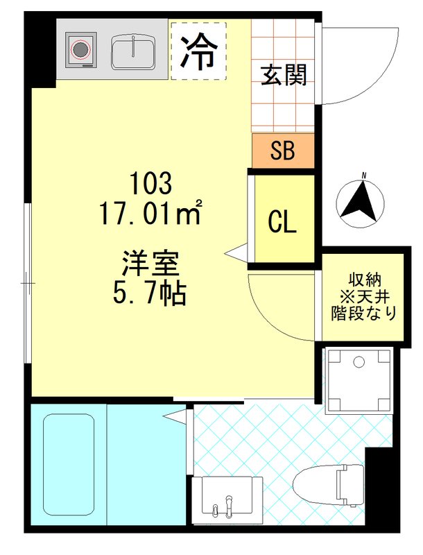 FERIO三河島 間取り
