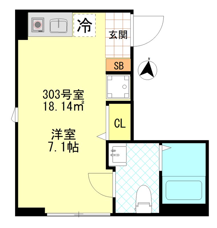 FERIO三河島 間取り