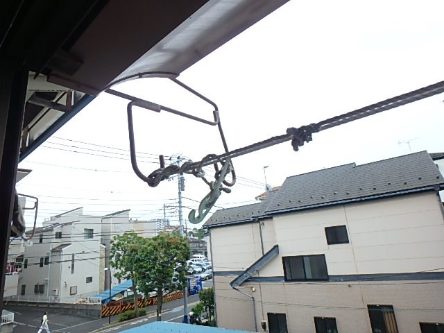 ホトコーポＢ1 ベランダ