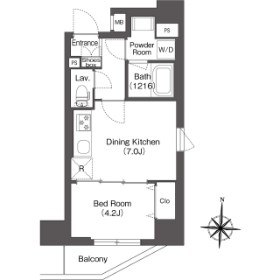コンフォリア南千住 間取り