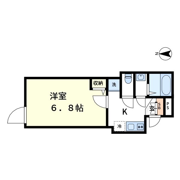 The Machiya Court 間取り