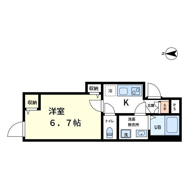 The Machiya Court 間取り