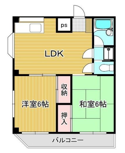 カーサ　セレッソ 間取り