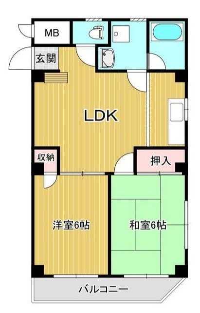 カーサ　セレッソ 間取り