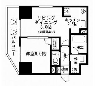 レジディア町屋 間取り